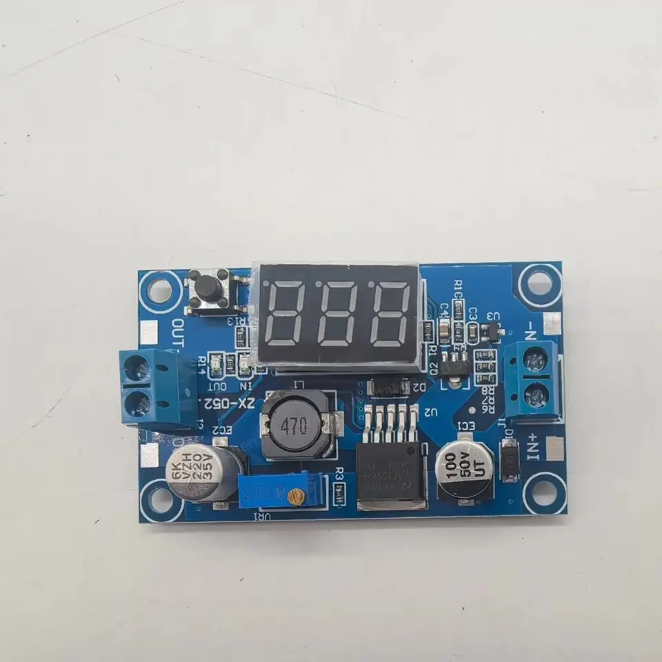 パーツ DC-DC LM2596 ZX-052 DC-DC 24V to 12V 5V 3V Voltage Regulator Module with