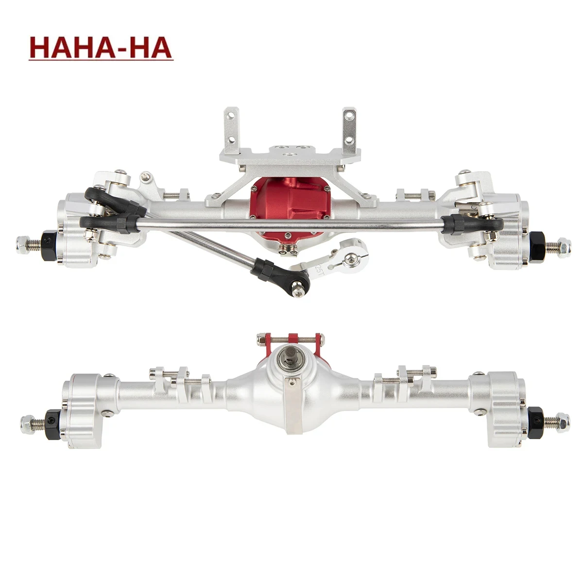 

1 Set Aluminum SCX10 II Front Rear Portal Axle for 1/10 RC Crawler Car Axial SCX10 II 90046 90047 LCG Chassis Kit Upgrade