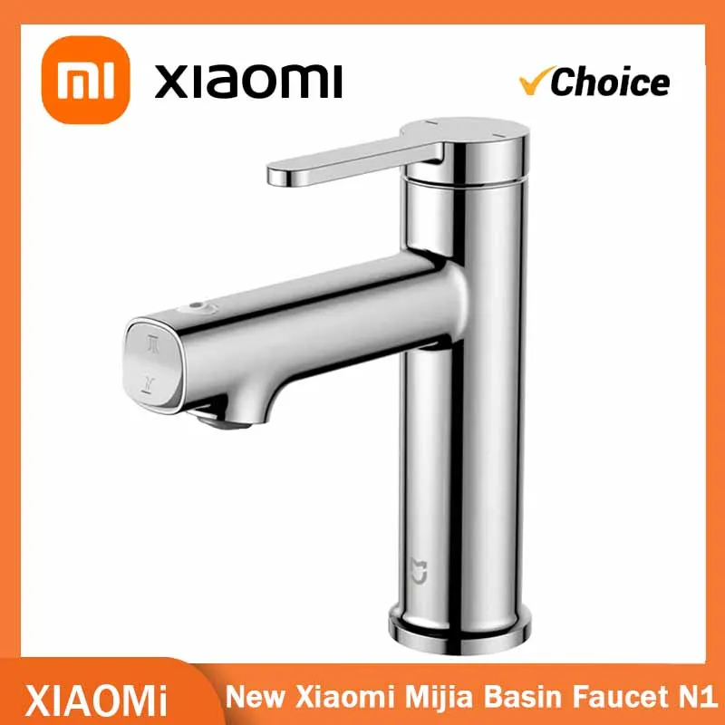 Original New Xiaomi Mijia Basin Faucet N1 Household Washbasin Hot And Cold Water Faucet Basin Faucet Filter Single Hole Faucet