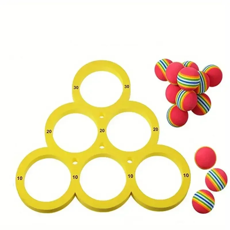 Splash Water Sports Floating Pool Game Toy Durable EVA Material Random Color Ball Perfect for Summer Fun
