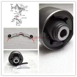 Rear Differential Support Rubber Bushing For Mitsubishi Montero Pajero V63W V73W V77W V93W V97W V98W MR554289 3517A027 MR374677