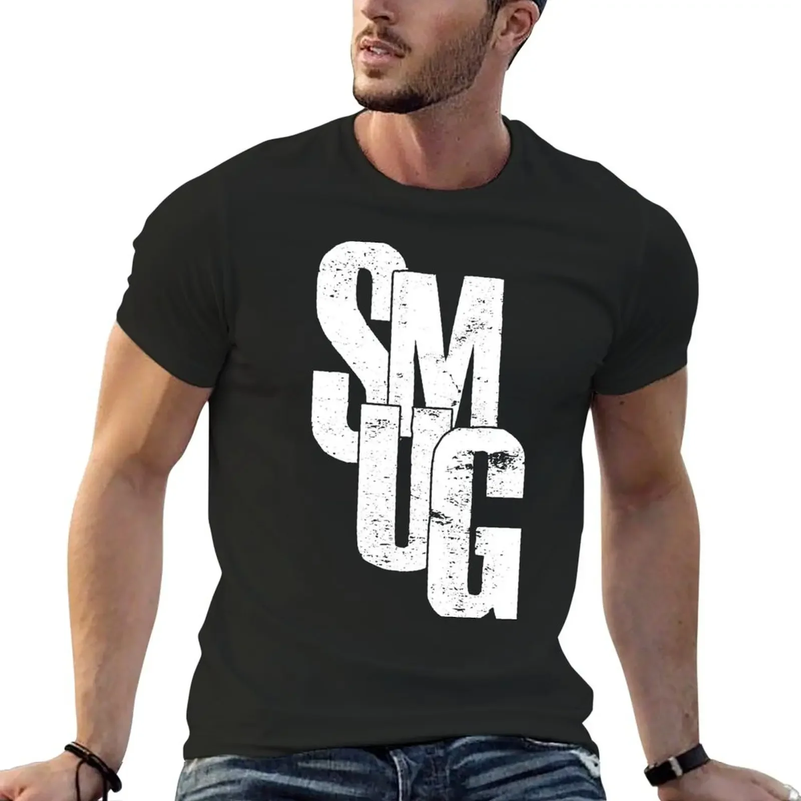 SMUG T-Shirt aesthetic clothes anime customs design your own customs men t shirts