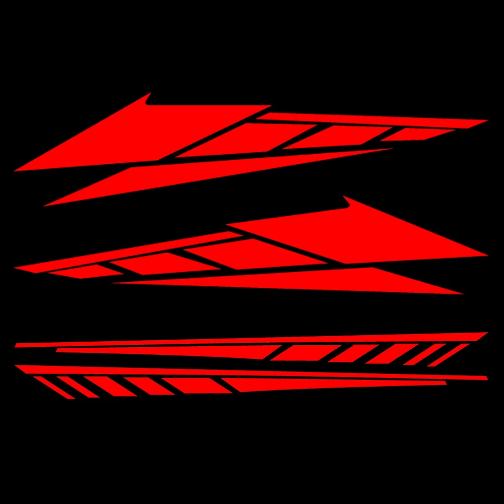 DIY Universal Motorcycle Front Fender Body Reflective Stickers Moto Scooter Body Vinyl Decal Accessories For YAMAHA For Honda image 5