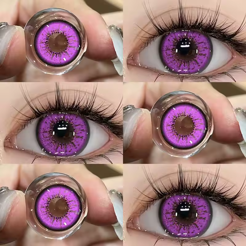 Lenses DUOXIU Love Purple