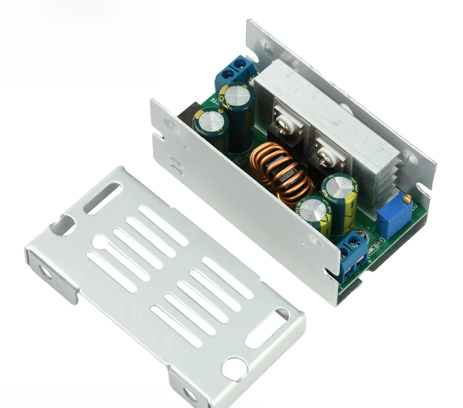 2PCS15A 200W DC-DC Buck Converter Adjustable Step Down Module Input 8-60V Multiple Output 3V~24V Power Supply Board