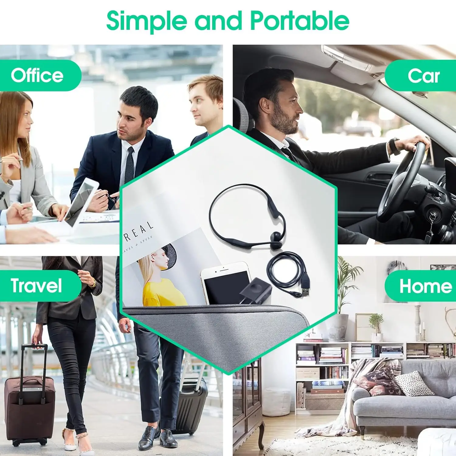 Cable cargador magnético Cable de carga USB protección contra sobrecarga conducción ósea auriculares para después de Shokz AS800 AS803 S810