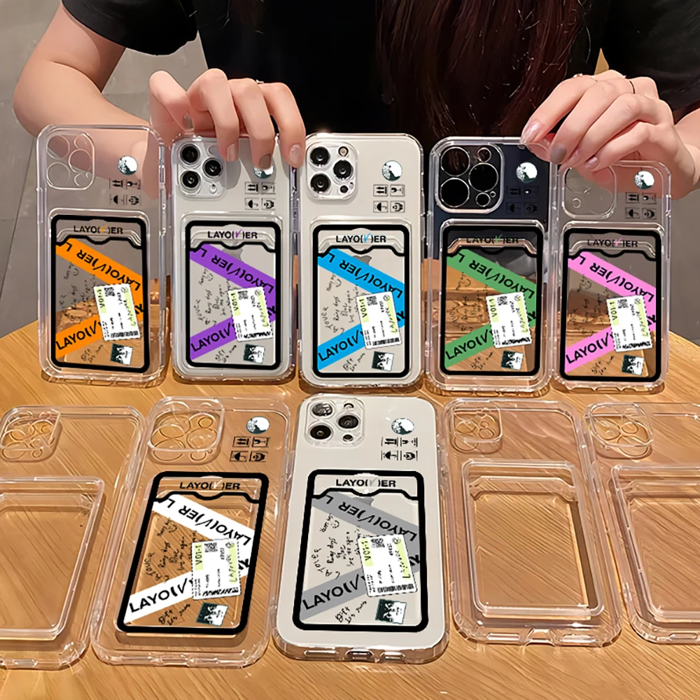 Samsung、taehyung用のvレイバーカードホールドケース、a73、a72、a71、a55、a54、a53、a52、a35、a34、a33、a25、a24用のソフトクリアケース、a23,a15,a14,a05,a04,5g