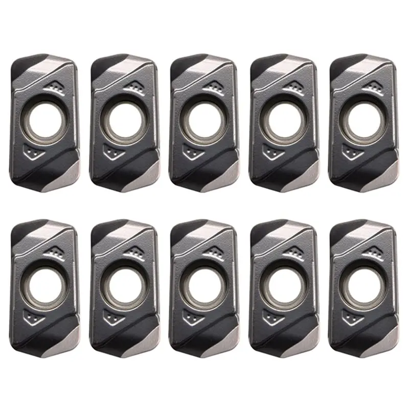 【THANKSGIVING DAY】10PCS LNMU0303 Turning Insert Double-Sided Cutting Tool Fast Feed Cutting Insert Cutting Tool LNMU 0303 For LN