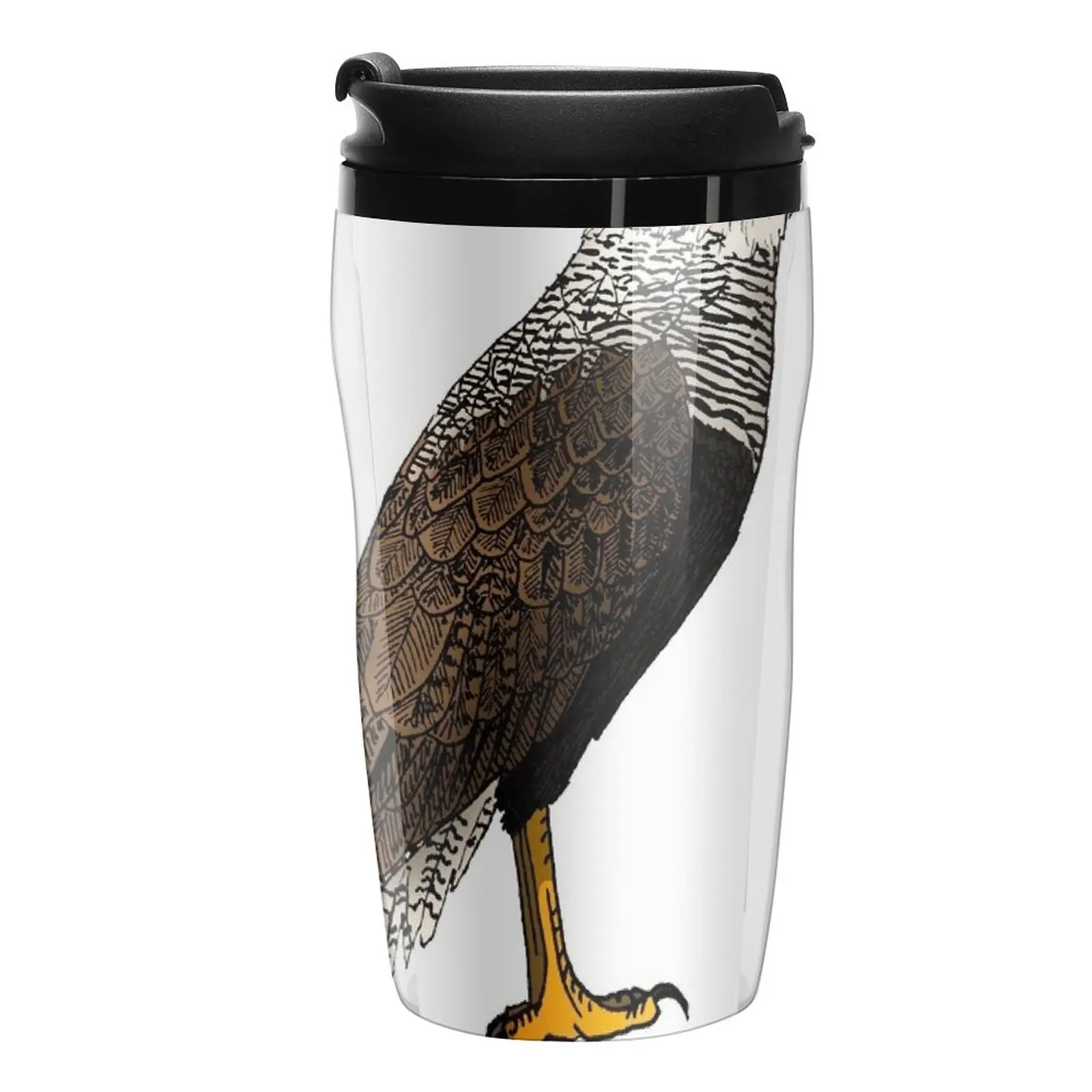 

New Crested Caracara Travel Coffee Mug Coffee Glasses Espresso Shot Coffee Cup To Go