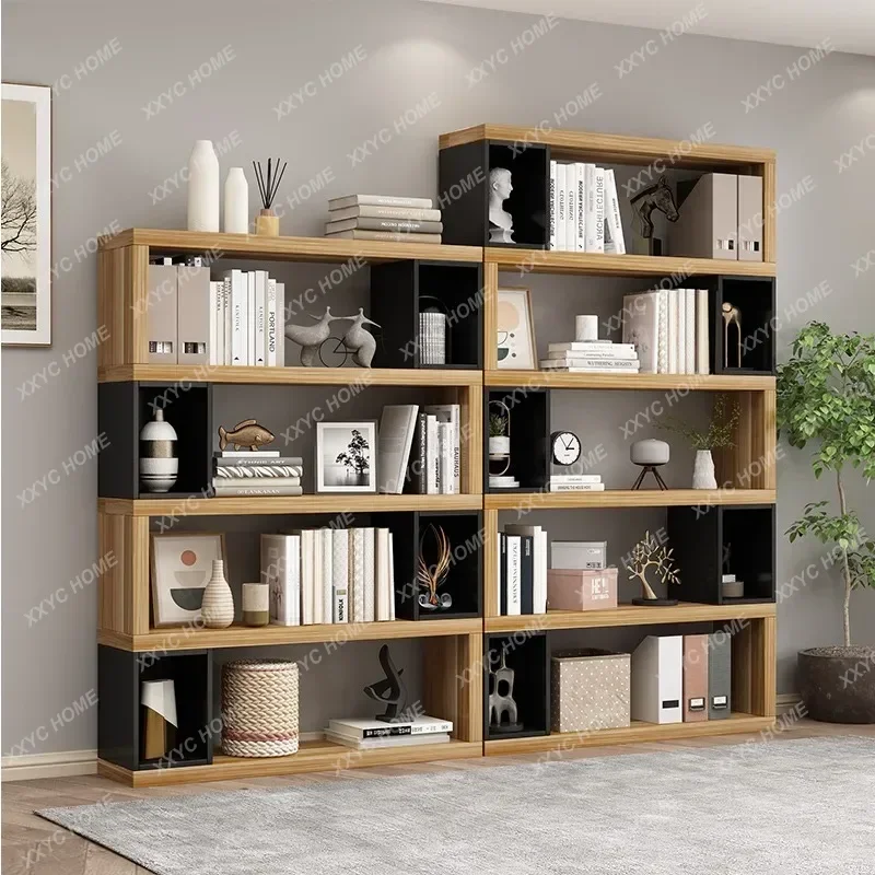 Bedroom Bookcases Cabinets Shelfs Closet Nordic Mainstays Modern Library Bookshelf Rack