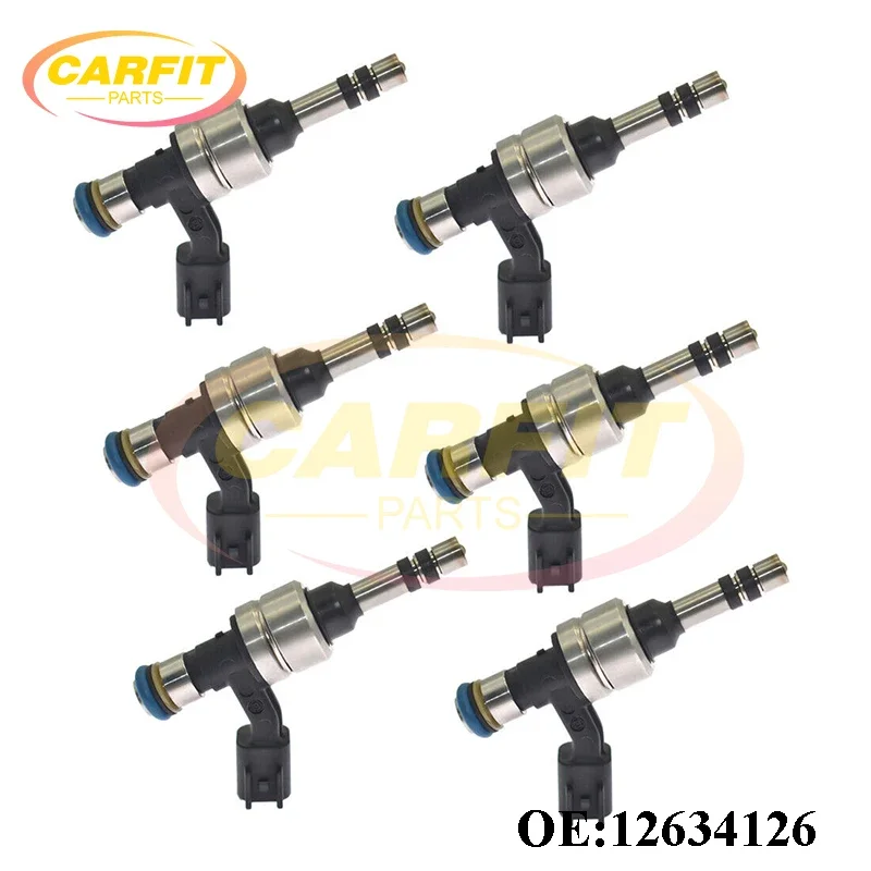 

High Quality OEM 12634126 12642128 Fuel Injector For Cadillac CTS Chevrolet Traverse GMC Terrain Buick Enclave 3.6L Car Parts