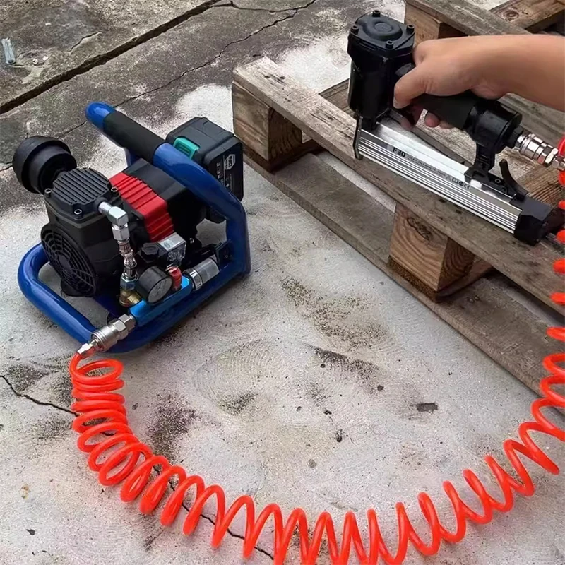 Brushless 1.5L Air Compressor, High-pressure Portable Air Pump, Mini Silent Woodworking DIY Small Air Pump