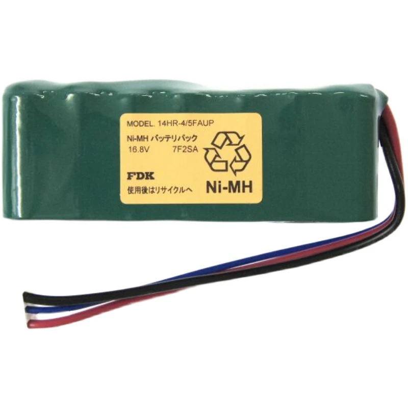 Pak baterai dapat diisi ulang, 14HR-4/5FAUP 16.8V 1900mAh NI-MH