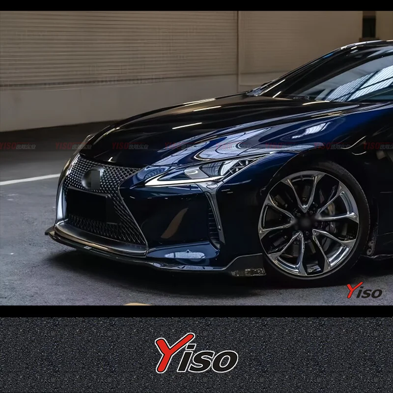 Suitable for the LC500 500h modified TOMS model carbon fiber front lip side skirt and rear lip small bumper view 5