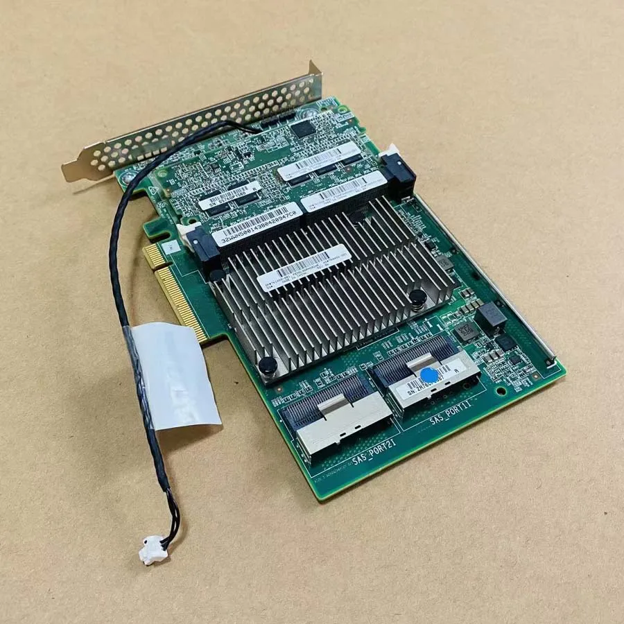 Replacement for HP Smart Array P840 12Gbps PCIe 2P SAS RAID Controller Card with 4G Cache and Battery Cable 761880-001