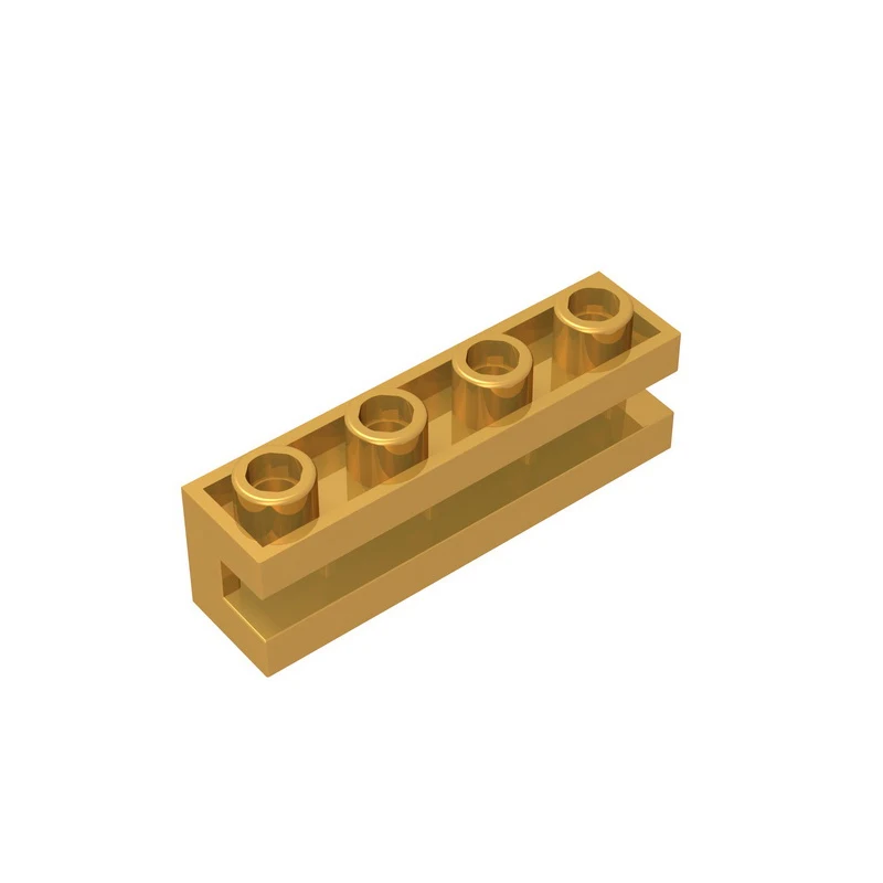 Gobricks GDS-1193 Brick, Modified 1 x 4 with Groove compatible with lego 2653 children\'s DIY Educational Building Blocks Tech