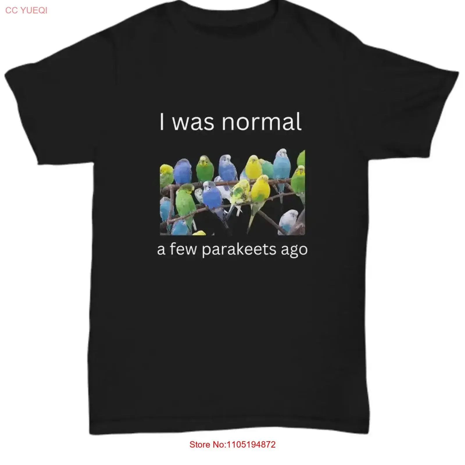 Budgie T Shirt Funn…