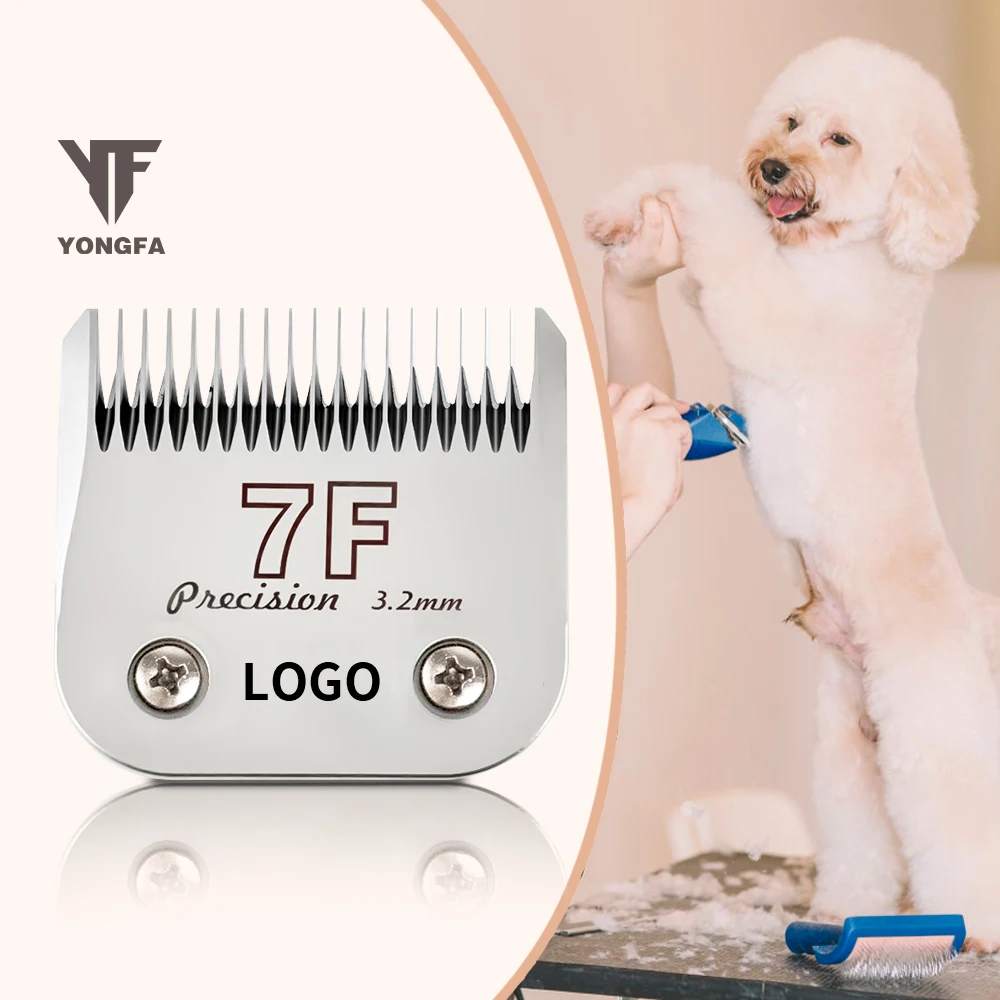 

STLF JW High Quality Factory Directly Clipper Blade Sharpening Service Clipper Blade Replacement Parts 7F(3.2mm) A5 Dog Clipper