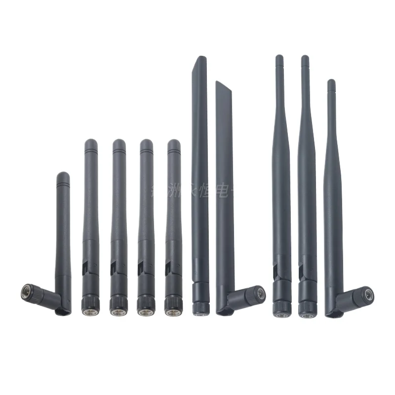 2.4G Rubber Stick Antenna wifi Bluetooth Wireless Router Module External Chili Pepper Foldable High Gain Antenna