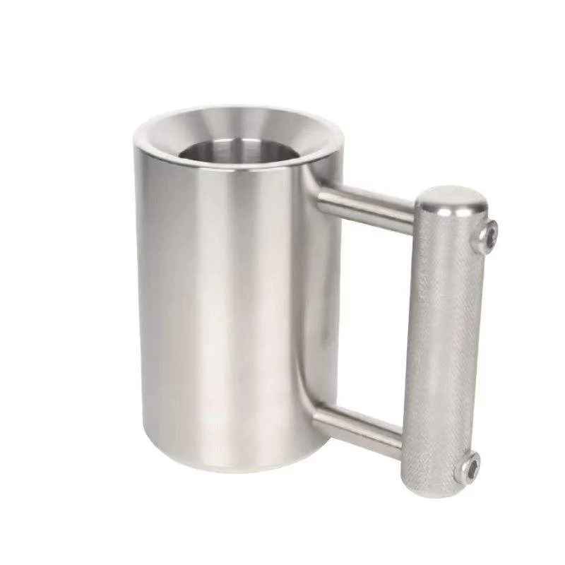 High quality stainless steel overweight water cup fitness home dumbbell cup