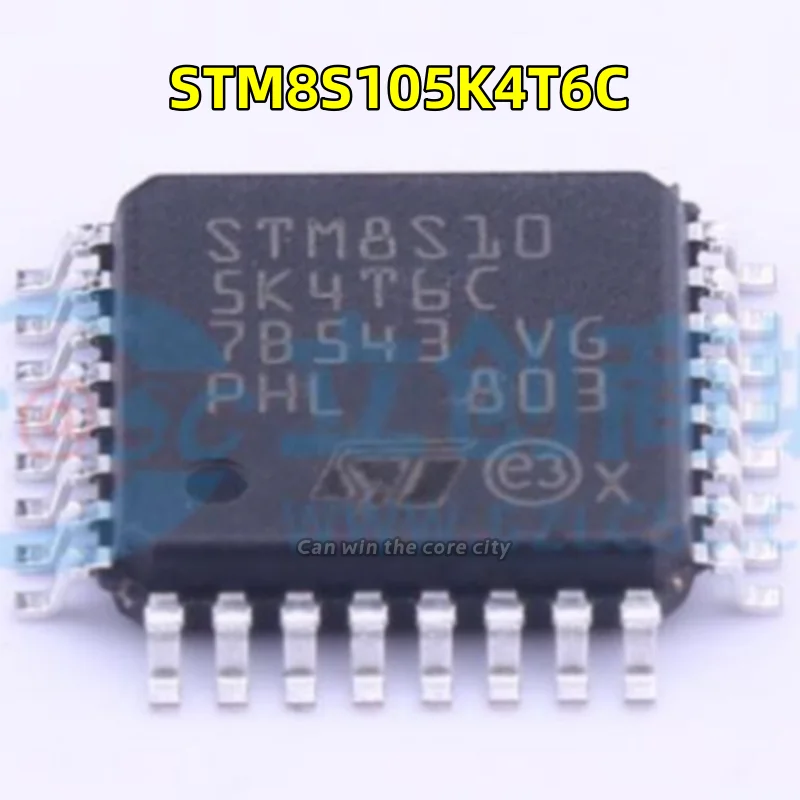 

1-100 PCS/LOT STM8S105K4T6C Package LQFP-32 microcontroller genuine chip, Schip electronic components