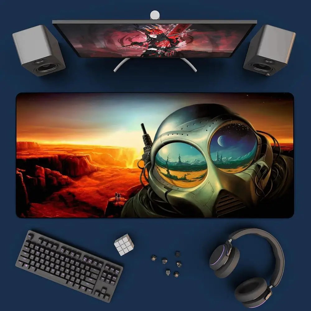 

Gamer PC Accessories Natural Rubber A-AlienS Desk Rug Home For Office Carpet Mouse Pad Player Mats for Csgo Laptop Computer pad