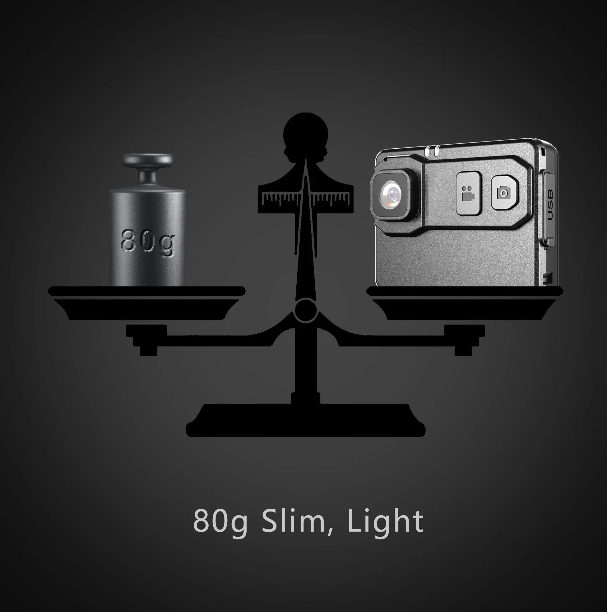 كامل HD 1440P 1080P فيديو MP4 H.264 H.265 CMOS الاستشعار الجسم يرتديها كاميرا نظام IOS أندرويد #6