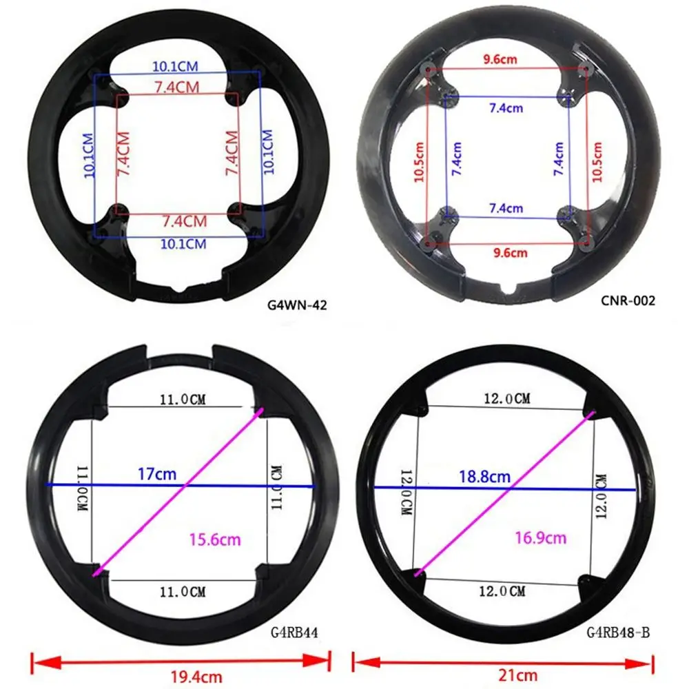 42T Bicycle Parts Protective Cover Chain Wheel Guard Universal Crank Cover Bicycle Tooth Plate Bike Crank Cap