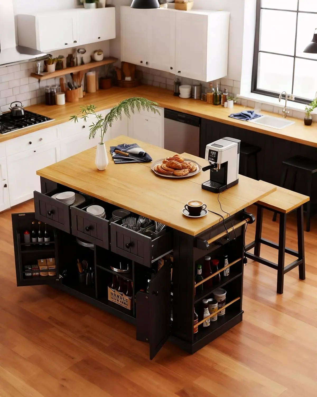 Thumbnail 4 - #4 Trending Kitchen Island Carts Right Now