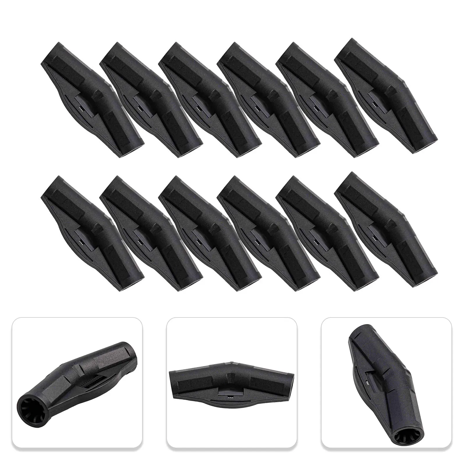 Tent Repair Kit Tent Support Rod Connector Curved Part Suitable Easy To Use Plastic Material Practical Tent Accessories