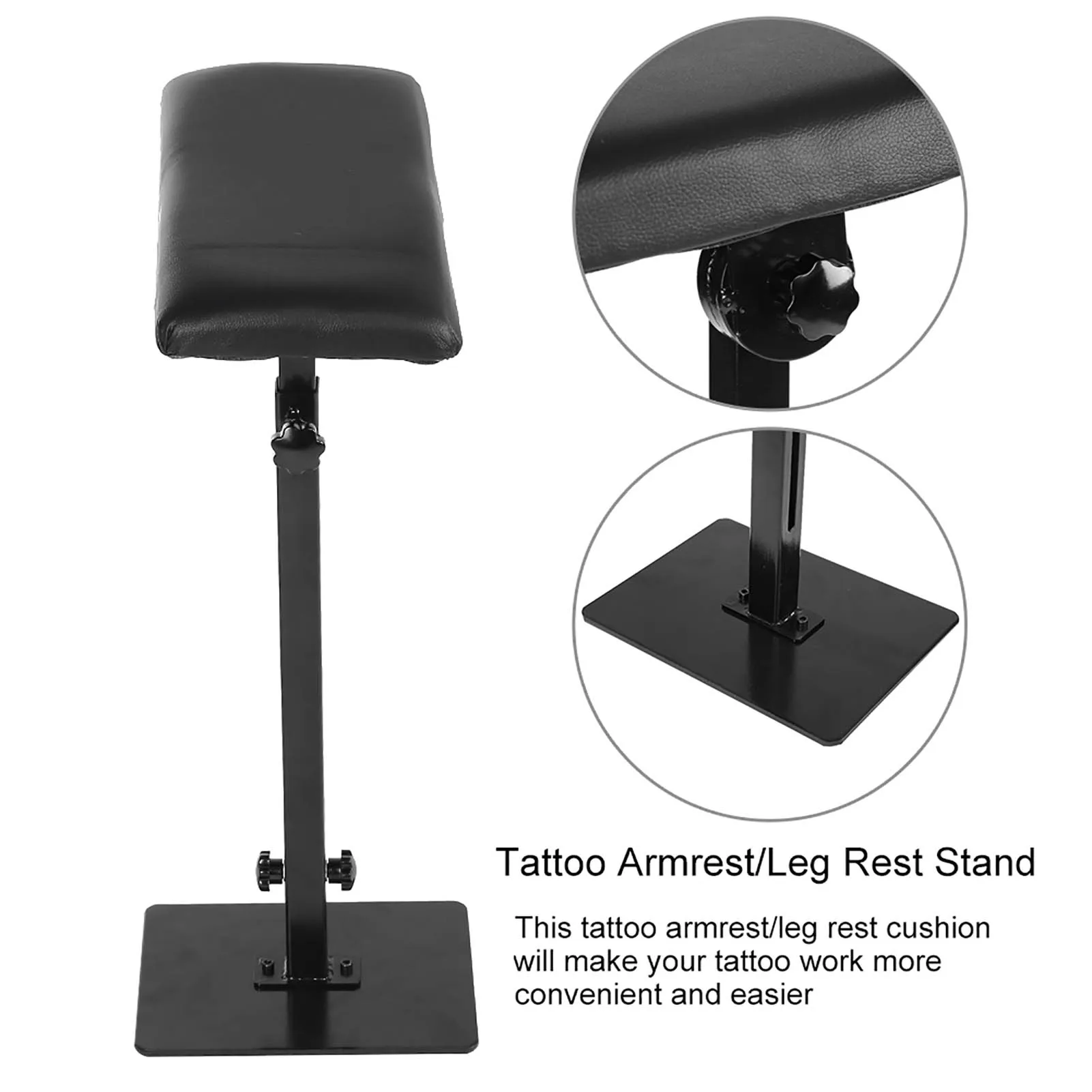 Professional Tattoo Armrest Adjustable Height Leg Rest Stand Arm Bar Pad Tattoo Tool Tattoo Stand Tattoo Supplies Tattoo Armrest