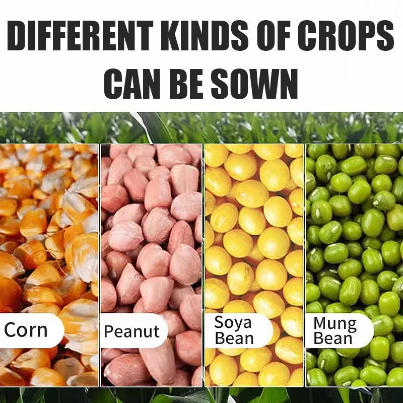 Corn Seeder Planter Machine Multi Crop Precision Seeding Device with Fertilizer for Maize Peanut Soybean Farming