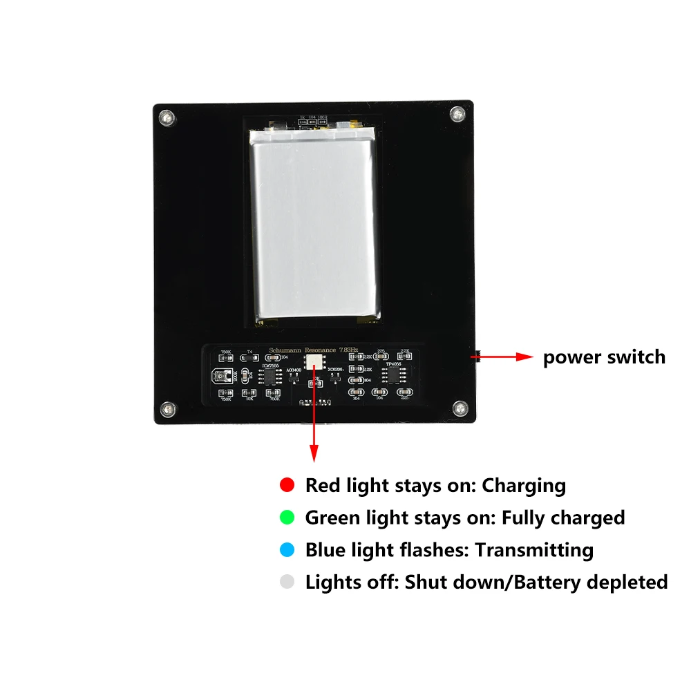 7.83 هرتز شومان الرنين تردد إشارة مولد التردد المنخفض للغاية نابض مولد الموجات الكهرومغناطيسية واجهة من النوع C #5