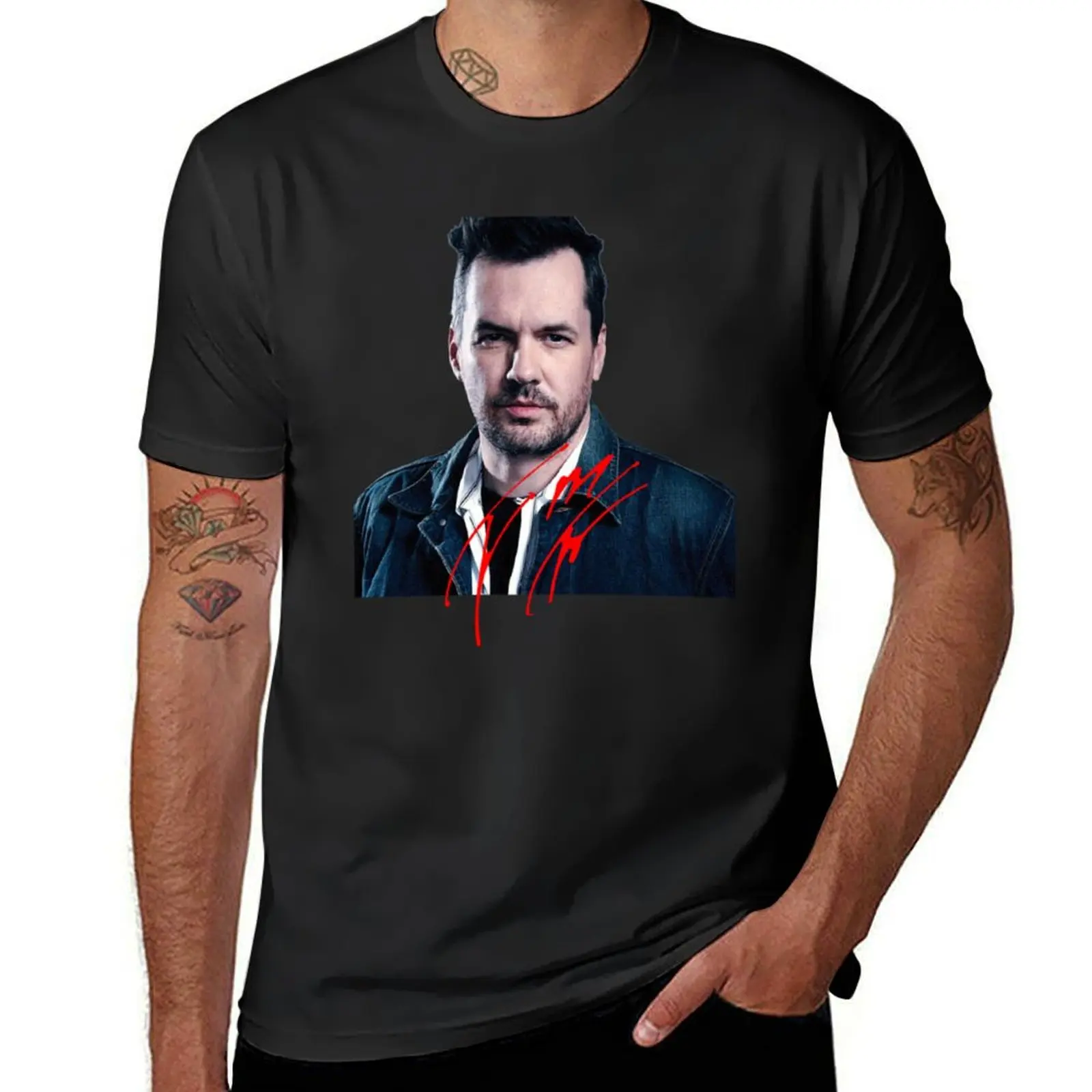 

Jim Jefferies T-Shirt tops kawaii clothes heavyweight t shirts for men