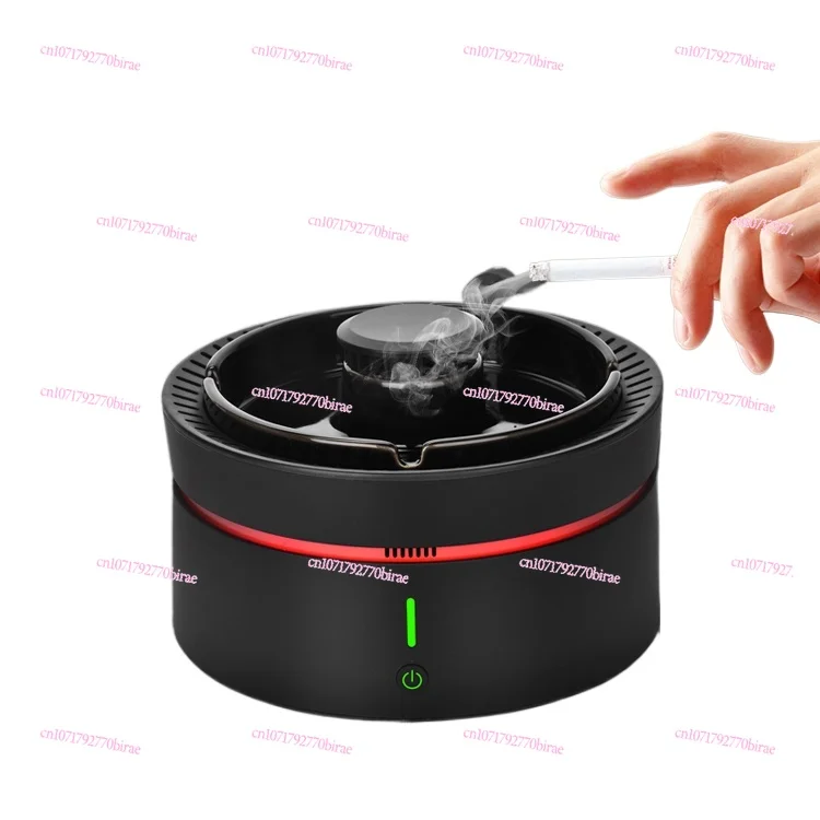 Smart ashtray air purifier home living room creative high-end sense high-grade male birthday gift New Year