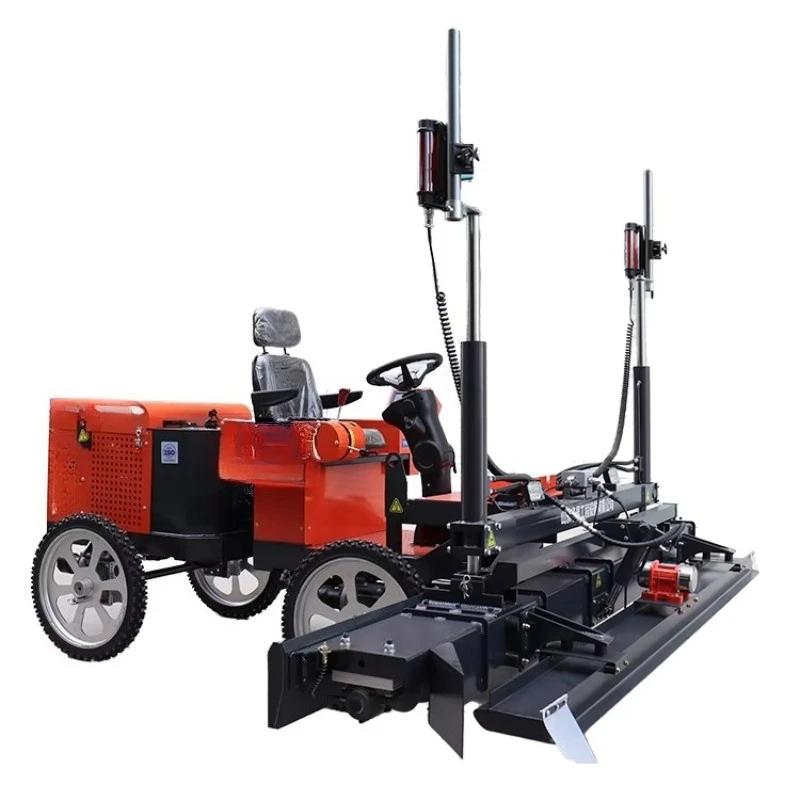 Ride-on Laser Screed Machine for Concrete Leveling Automatic Control System High Precision Industrial Floor Equipment