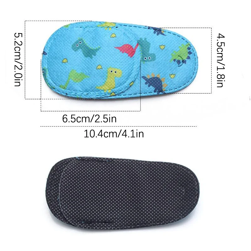 Ambliopia máscara criança oclusão médica olho remendo obscuro médico preguiçoso olho remendo astigmatismo treinamento sombra ambliopia eyepatch