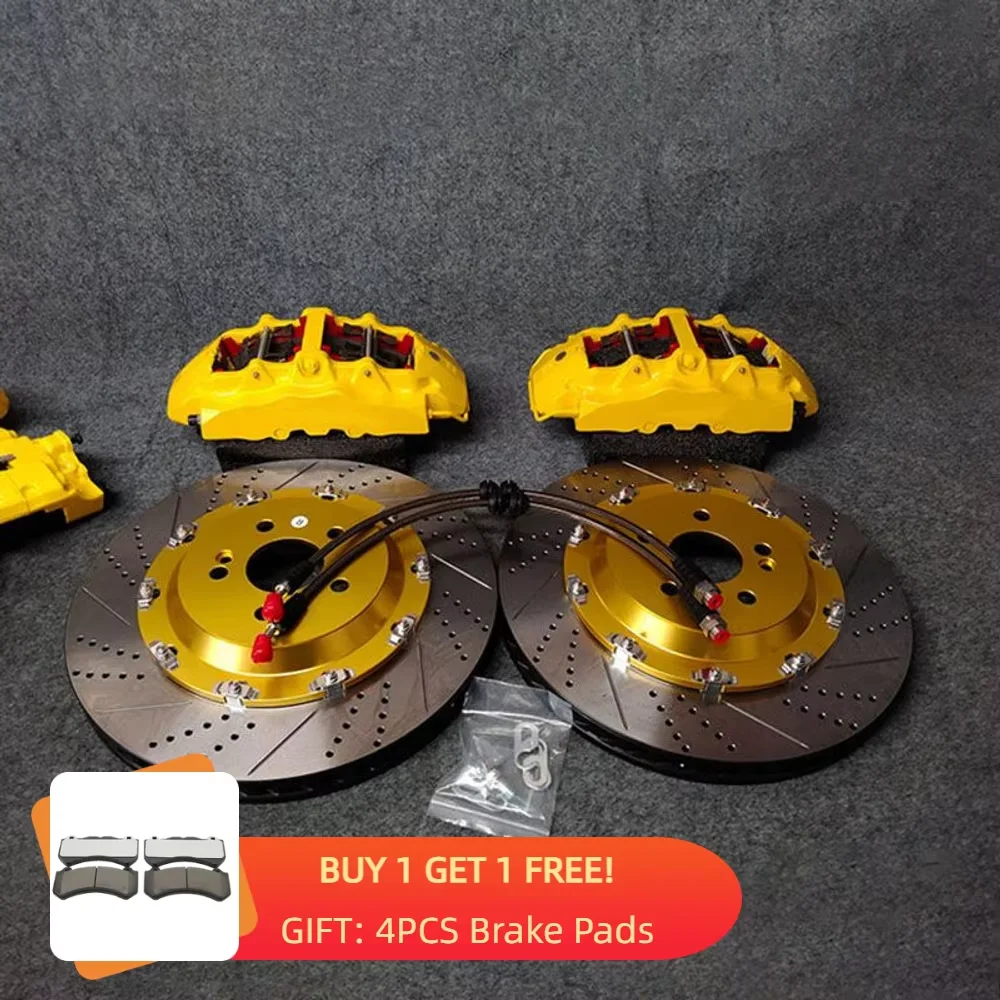 

Factory Customize 8 pot Aluminum Alloy Big Brake Kits with Double Electric Caliper for Mercedes-Benz w205