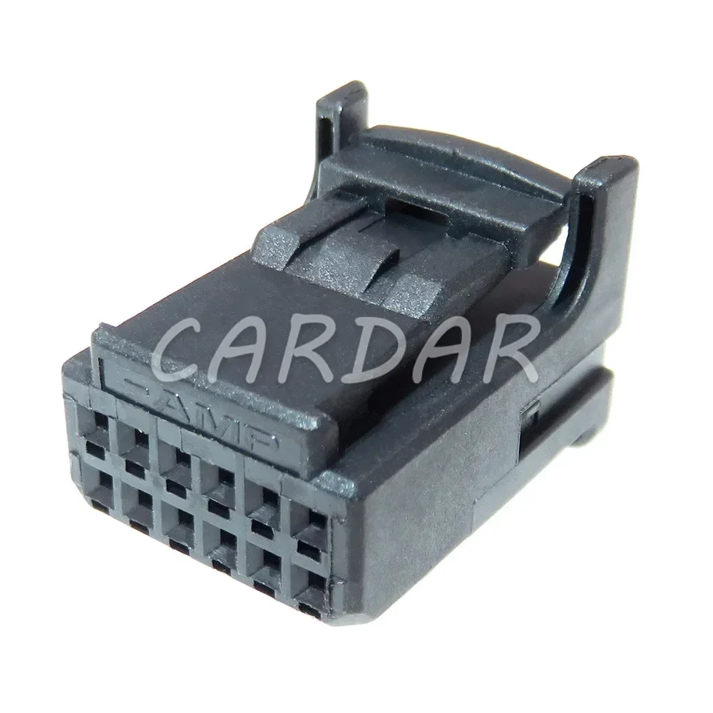 

1 Set 12 Pin 1318774-2 1473407-1 Auto Wire Electric Connector 90980-12222 Black Automotive Cable Socket With Terminals 12222