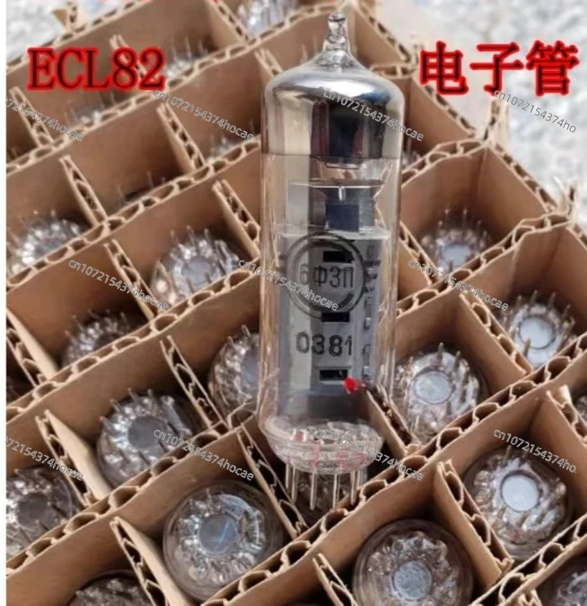1 piece of new type electronic tube, universal type L82 6BM8, matching components and parts