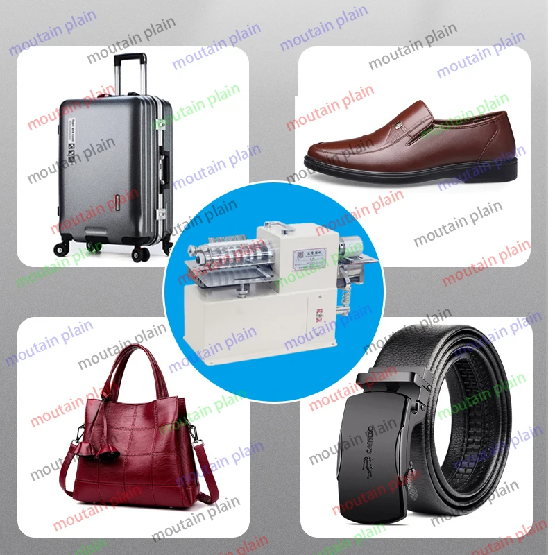 Small Leather Slitting Machine Leather Belt Cutting Machine Belt Strap Cutting Machine