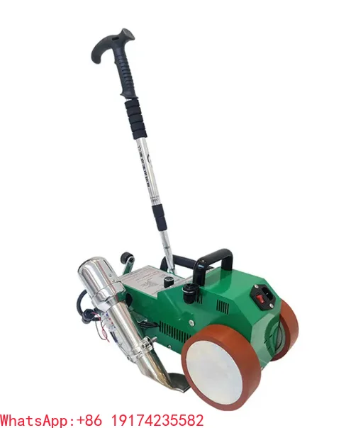Automatic Hot Air Welding Machine For PVC Film Material/Waterproof Membrane/Vinyl Banner / Tarpaulin Splicing
