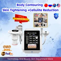 2024 Potable 4 In 1 Rotary Negative Pressure RF Cellulite Removal Inner Ball Roller Vacuum Massage Machine