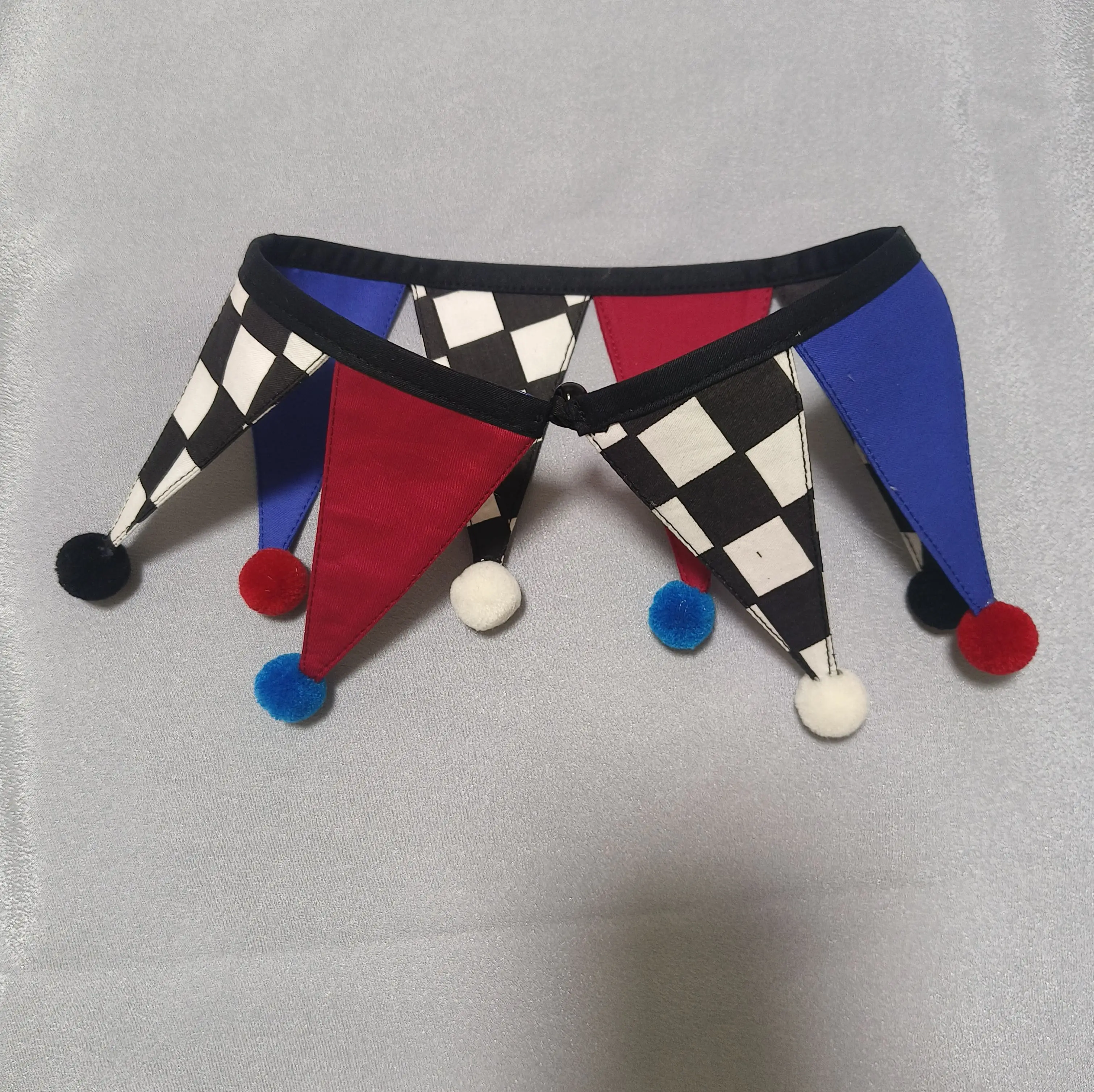 

Хэллоуин искусственные воротники галстук-бабочка жабо аксессуары для косплея красочный воротник костюмы клоуна универсальное платье для выступлений