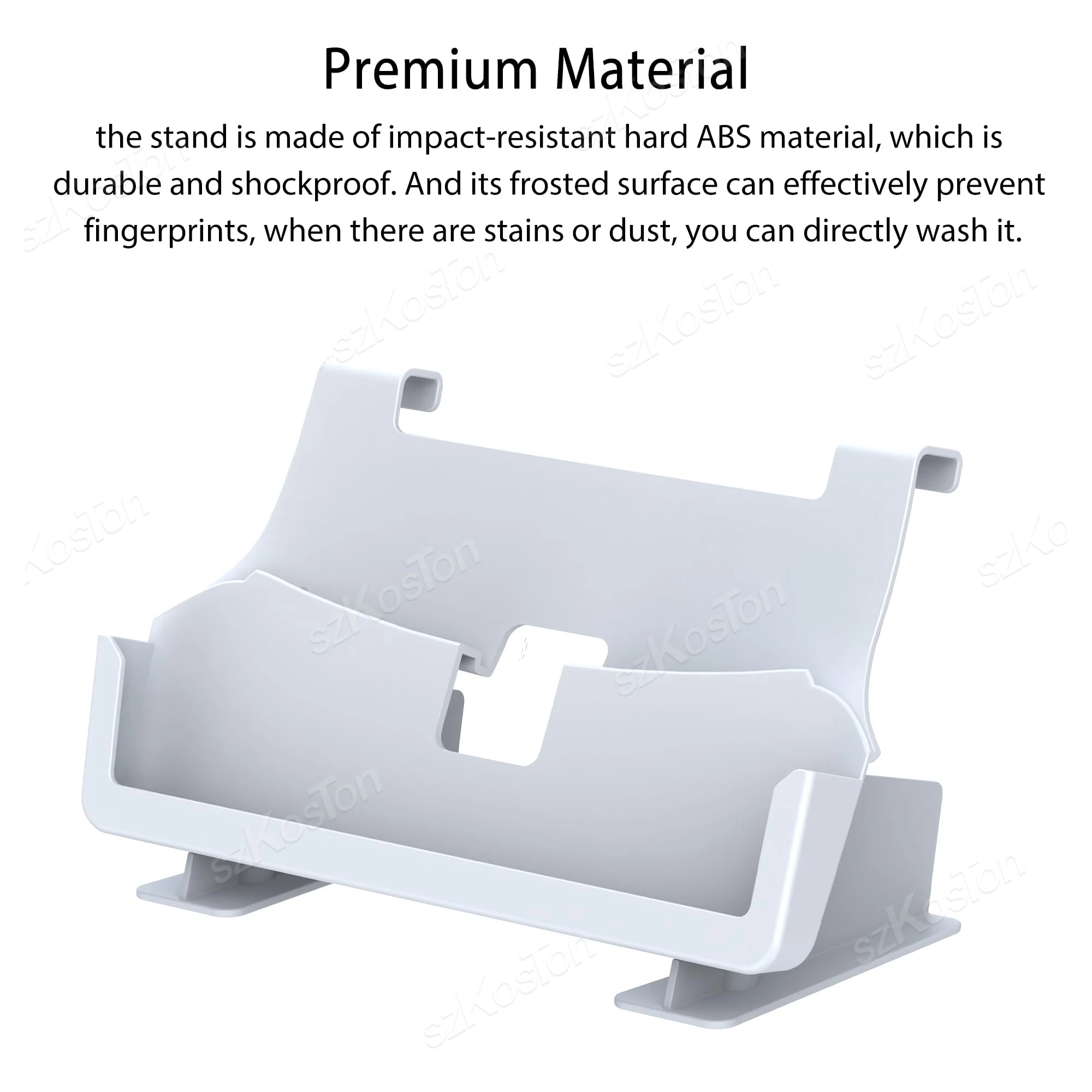 Side Hanger for PlayStation Portal Games Console for PS5 Host Side Hook Desktop Holder for PS Portal Remote Player Accessories