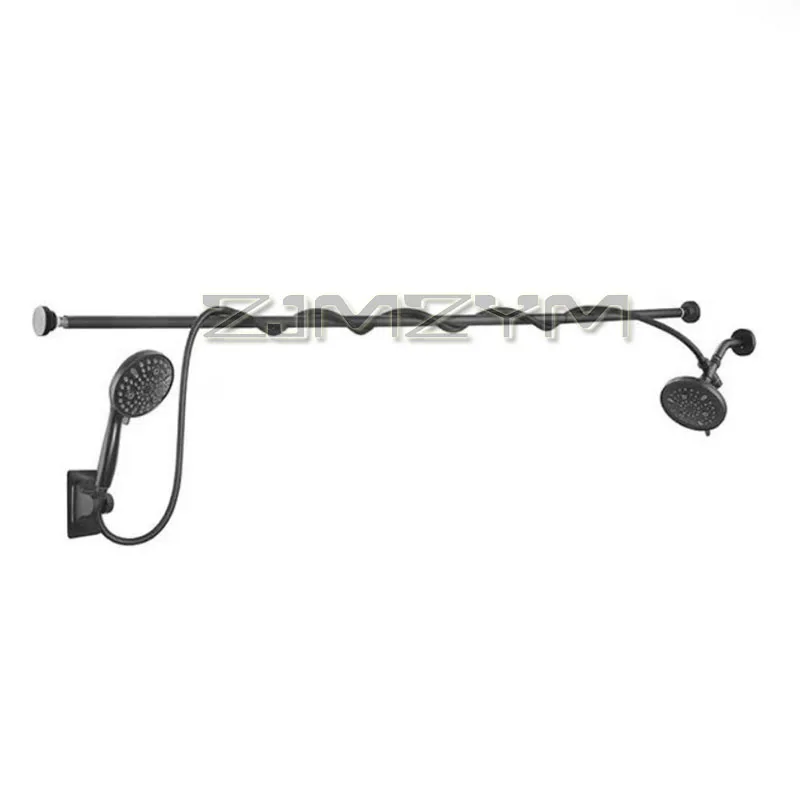 9 Setting Dual Shower Head Stainless Steel Handheld Shower Head Combo With Head High Pressure Rainfall Shower Head Extension Arm