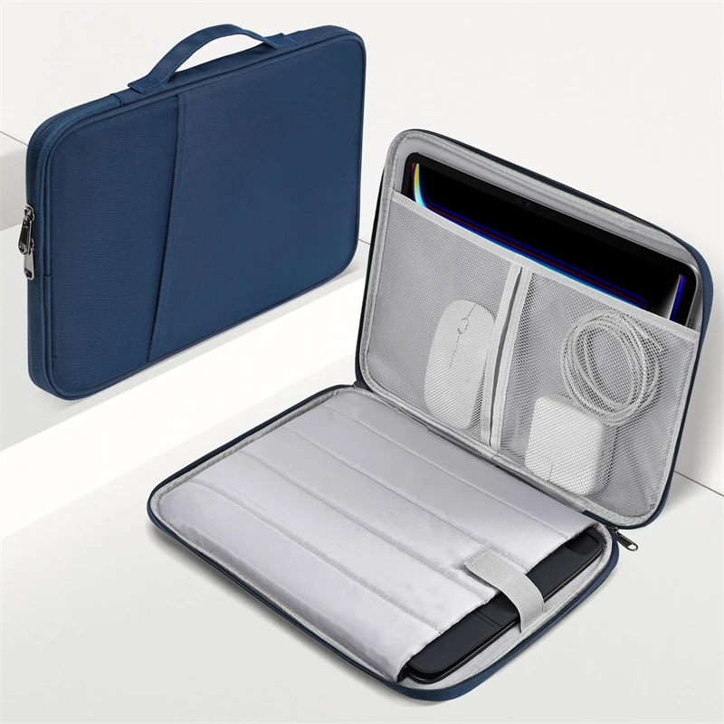 Portable Shockproof Handle Bag Laptop Sleeve Case for Macbook Air 11 12 13 Inch M4 M3 M2 M1 Chip Mac Book Pro Cover Accessories