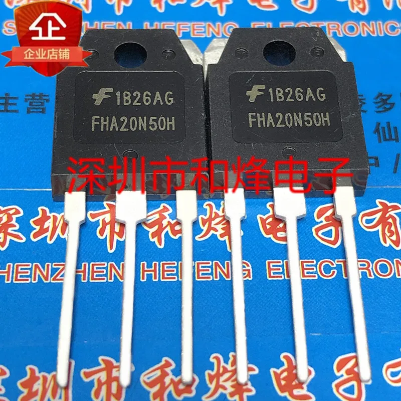 10PCS/LOT FHA20N50H  TO-3P 500V 20A     Datasheet - Electronic Component for Professional Use