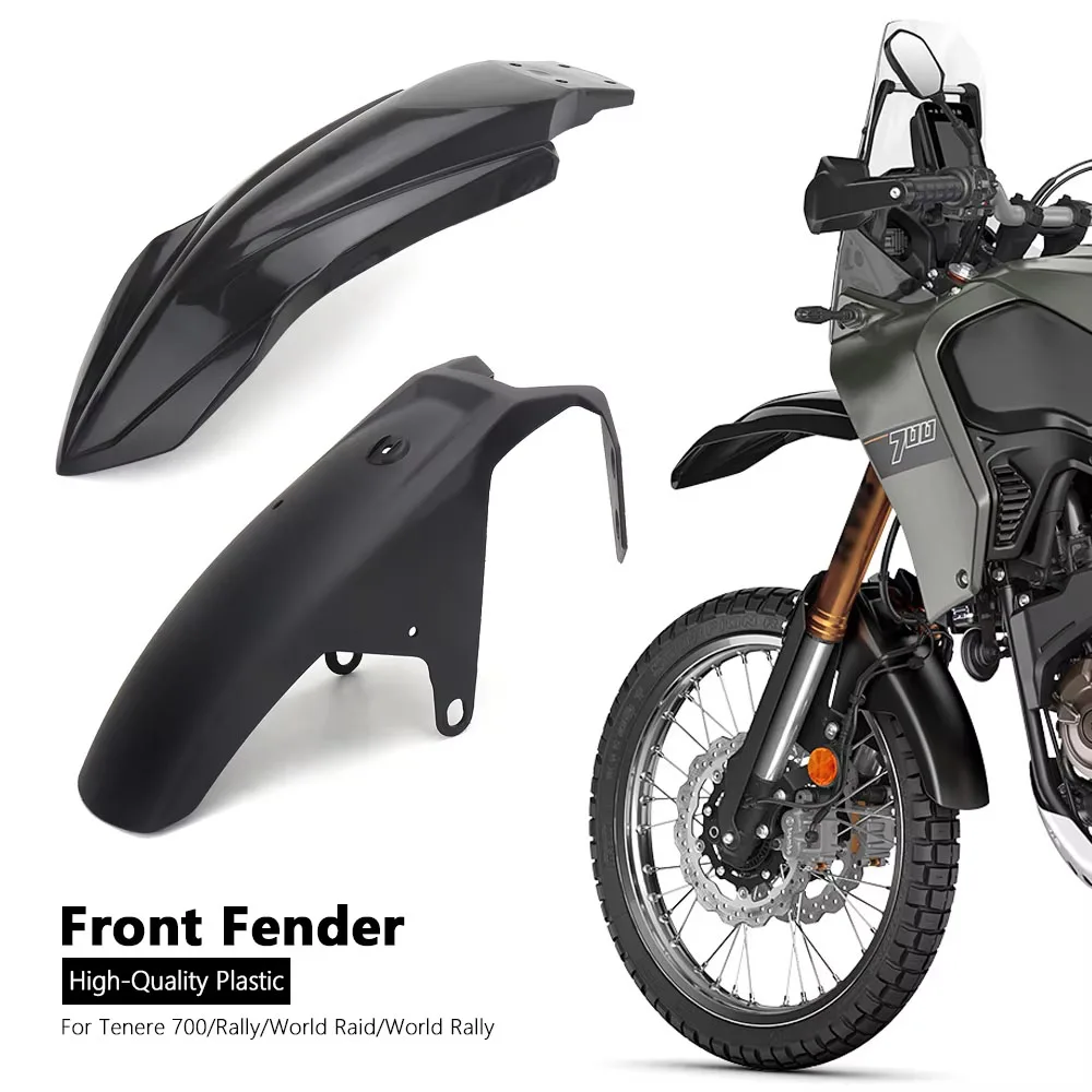 New Motorcycle Front Fender Mudguard Accessories For Yamaha Tenere700 T700 Tenere 700 World Rally TENERE 700 World Raid