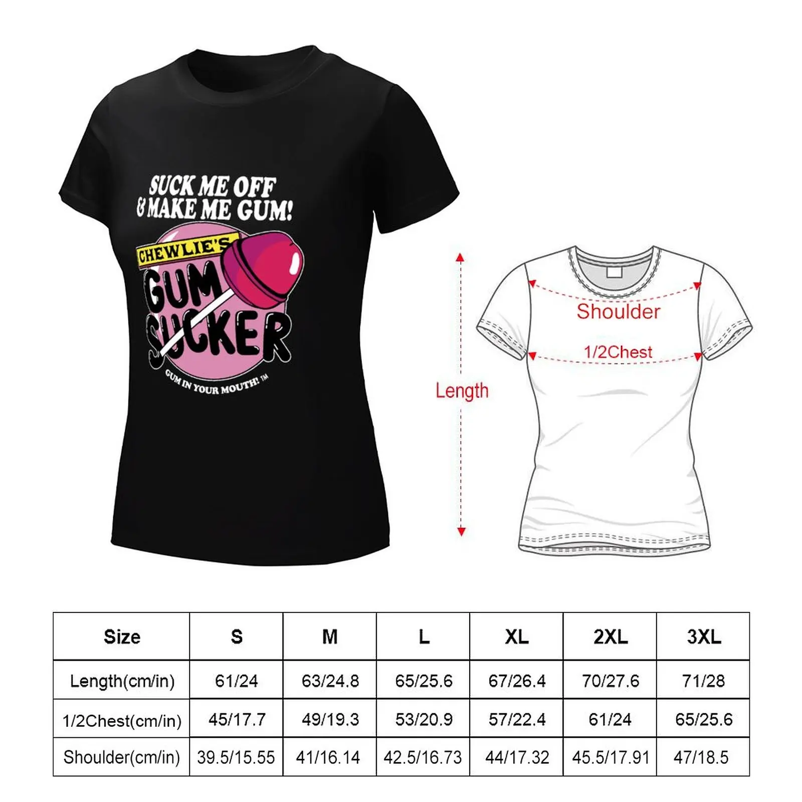 Make me Gum T-Shirt oversized shirts graphic tees Women's t-shirt image 6